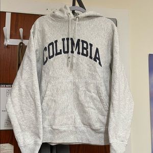 Columbia University Grey authentic Champion Hoodie